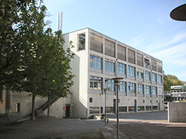 Engehaldeareal/Betriebswirtschaftslehre/Wirtschaftsinformatik Gebäude/Seitenansicht