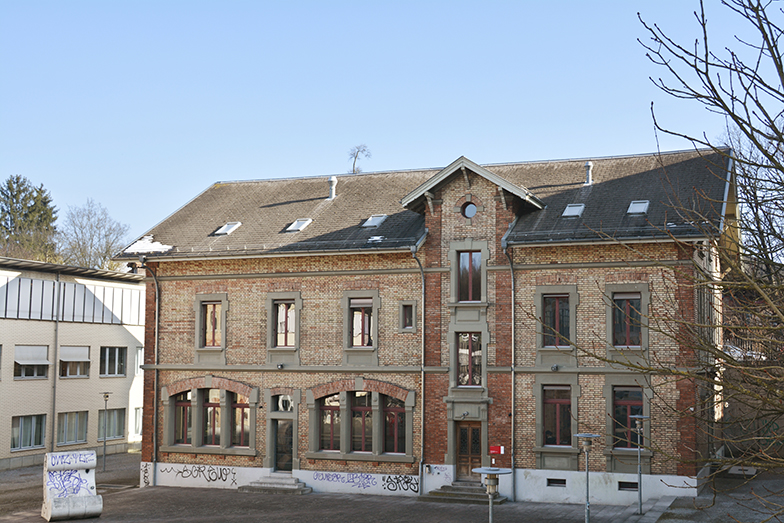 Engehaldeareal/Gebäude/Aussenansicht/Informatik/Bibliothek/Mensa