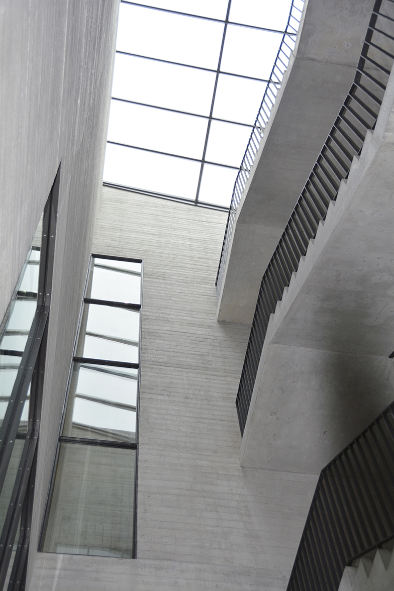 Bühlplatzareal/Zoologisches Institut/Innenansicht/Treppenhaus/Glasdach