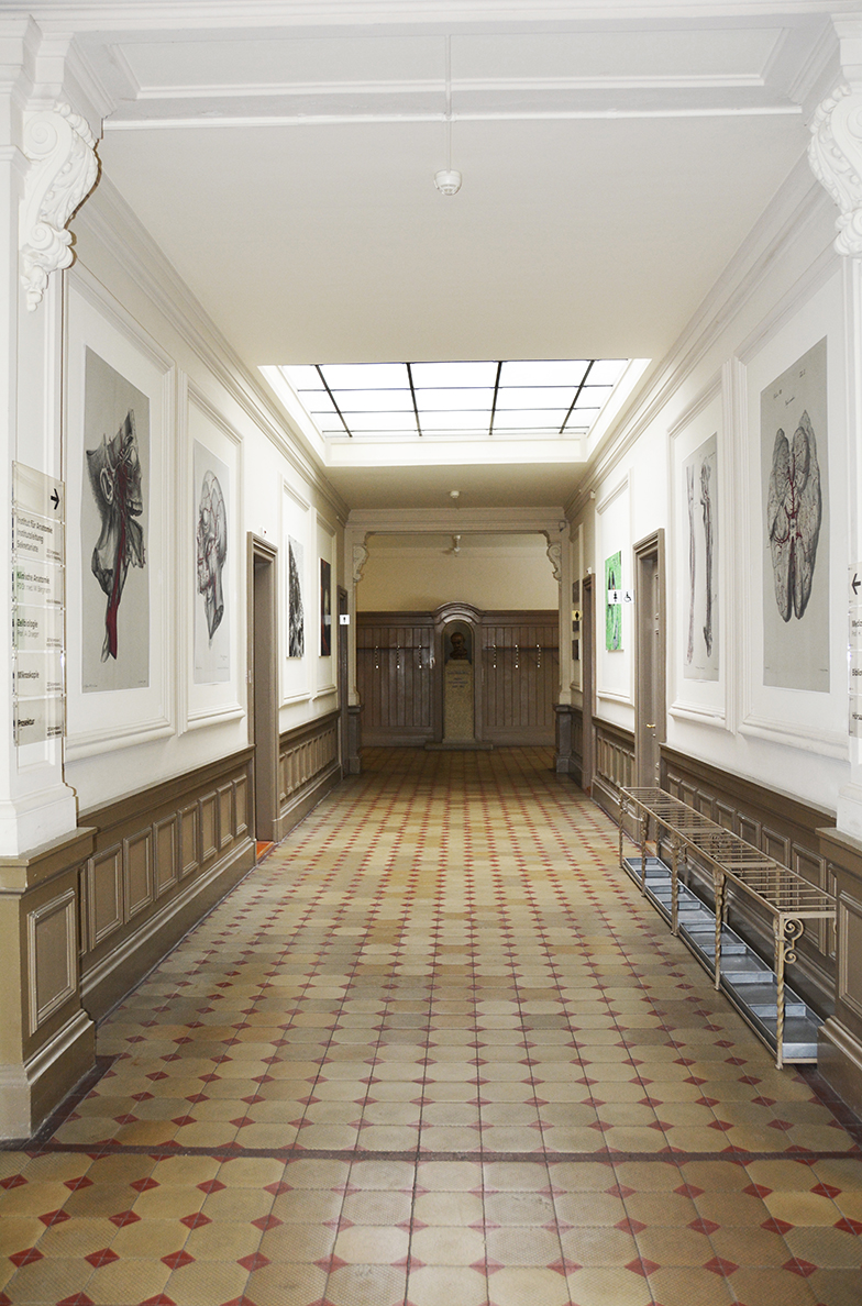 Bühlplatzareal/Lernzentrum IML/Korridor/Gemälde