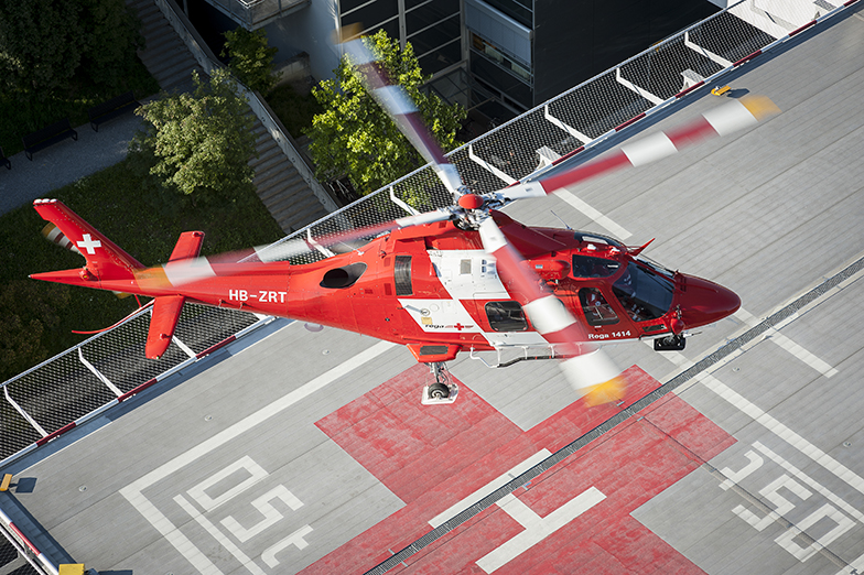 Inselareal/Helikopter/Landeplatz