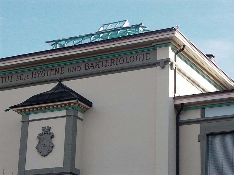 Inselareal/Institut für Hygiene und Bakteriologie/Aussenansicht