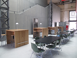 VonRoll/Innenansicht/Hörraumgebäude/Eingangshalle