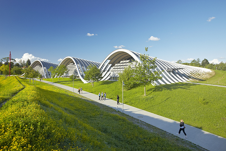 Stadt Bern/Paul Klee Zentrum/Museum/Welle/Sommer